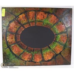 18" X 18" DECORATIVE PAINTING