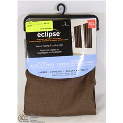 ECLIPSE ROD POCKET BLACK OUT PANEL 42" X 63"
