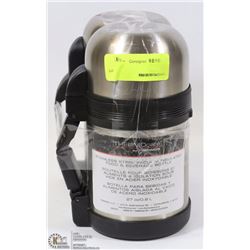 LOT OF 2 THERMOCAFE STAINLESS STEEL 25-OZ