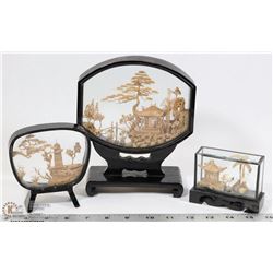 BOX OF CORK ART DISPLAYS