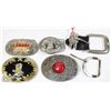 Image 1 : BOX OF COLLECTIBLE BELT BUCKLES