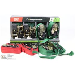 BOX OF RATCHET STRAPS