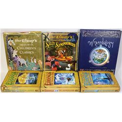 LOT OF 6 HARDCOVER BOOKS INCLUDES FANTASY, DISNEY