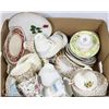 Image 1 : BOX OF ASST TEA CUPS AND PLATES