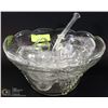 Image 1 : VINTAGE PUNCH BOWL SET WITH SPOON AND CUPS