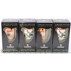 4 NEW COLLECTIBLE GUINESS BEER MUGS