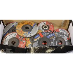 40 ASSORTED GRINDING DISCS INCL NORTON & WALTER