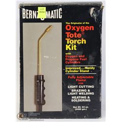 BENZOMATIC OXYGEN TOTE TORCH PROPANE KIT IN A BOX