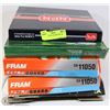 Image 1 : LOT OF 5 ASST AUTOMOTIVE AIR FILTERS