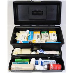 FIRST AID KIT IN TOOL BOX WITH TRAY