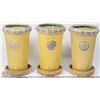 Image 1 : BOX  OF 3 CLAY PLANTERS