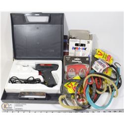 FLAT WITH SOLDERING GUN, MOUSE TRAPS, NEW MASTER