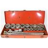 Image 1 : 3/4" DRIVE 20 PC  RATCHET/SOCKET SET
