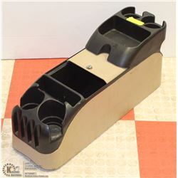 UNIVERSAL CENTER CONSOLE STORAGE FOR TRUCK