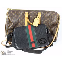 LOT OF 2 DESIGNER BAGS