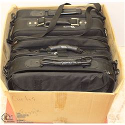 BOX OF 4 LAPTOP BAGS - DEL, EDDIE BAUER,