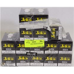 LOT OF 15 JETCO 9004 BLUE BULBS