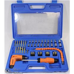 MASTERGRIP 65PC GEARLESS RATCHET BIT DRIVER &