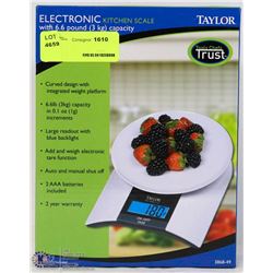 TAYLOR ELECTRONIC KITCHEN SCALE