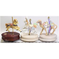 LOT OF 3 MUSIC BOXES