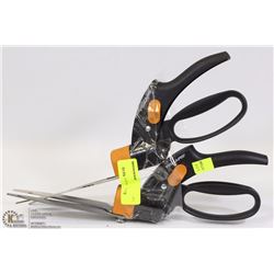 TWO FISKARS GARDEN SHEERS