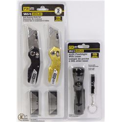 2PC FIX IT BALL BEARING KNIFE SET SOLD WITH