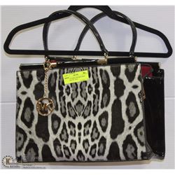 REPLICA MICHAEL KORS TIGER PRINT HAND BAG W/TAGS