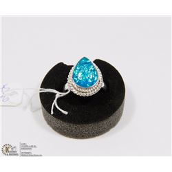 #18-AUSTRALIAN TRIPLE OPAL GEMSTONE RING