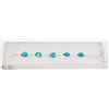 Image 1 : #23-AUSTRALIAN TRIPLE OPAL GEMSTONE BRACELET