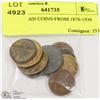 Image 1 : 10 GERMAN COINS FROM 1876-1936