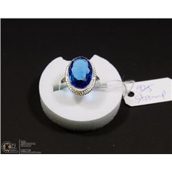 #8-IOLITE GEMSTONE RING