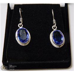 #7-IOLITE GEMSTONE EARRINGS