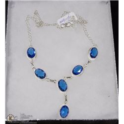 #5-IOLITE GEMSTONE NECKLACE