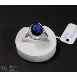 #4-TANZANITE GEMSTONE RING