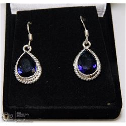 #3-TANZANITE GEMSTONE EARRINGS
