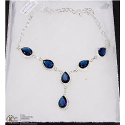 #1-TANZANITE GEMSTONE NECKLACE