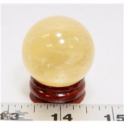 #22- CITRINE SPHERE BALL