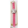 Image 1 : HELLO KITTY WATCH WITH PINK STRAP