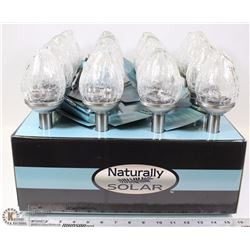 CASE OF 16 SOLAR PATHWAY LIGHTS