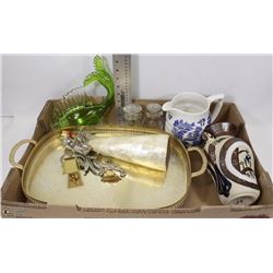 ESTATE FLAT WITH SADLER PITCHER, 1/2 PINT