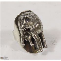 UNIQUE WOLF RING