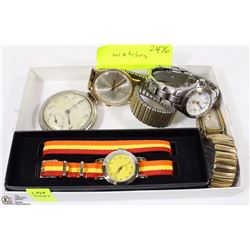 COLLECTION OF 5 WATCHES INCLUDING WESTCLOX