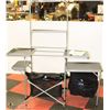 Image 1 : FOLD UP CAMPING KITCHEN STATION WITH CASE