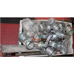 TOTE OF ELECTRICAL SUPPLIES INCL LIQUID TITE