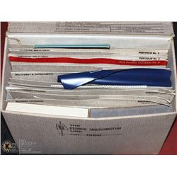 VINTAGE PORTFOLIO WITH CONTENTS