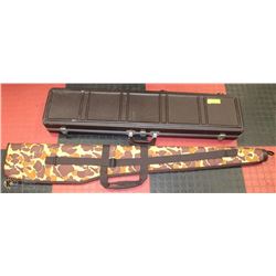 SMALL HARD SHELL GUN CASE & SOFT GUN CASE