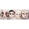 Image 1 : LOT OF VINTAGE PORCELAIN MASKS