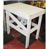Image 1 : WHITE WOOD BUTCHER,SHOP TABLE