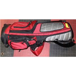 RED MAXFLI GOLF BAG