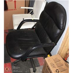 TWO ASSORTED OFFICE CHAIRS